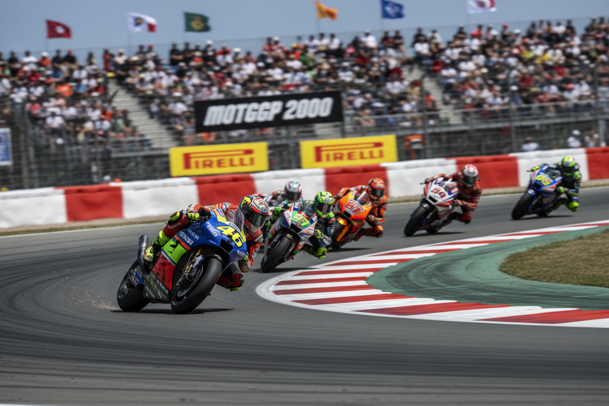 гонка на мотоциклах